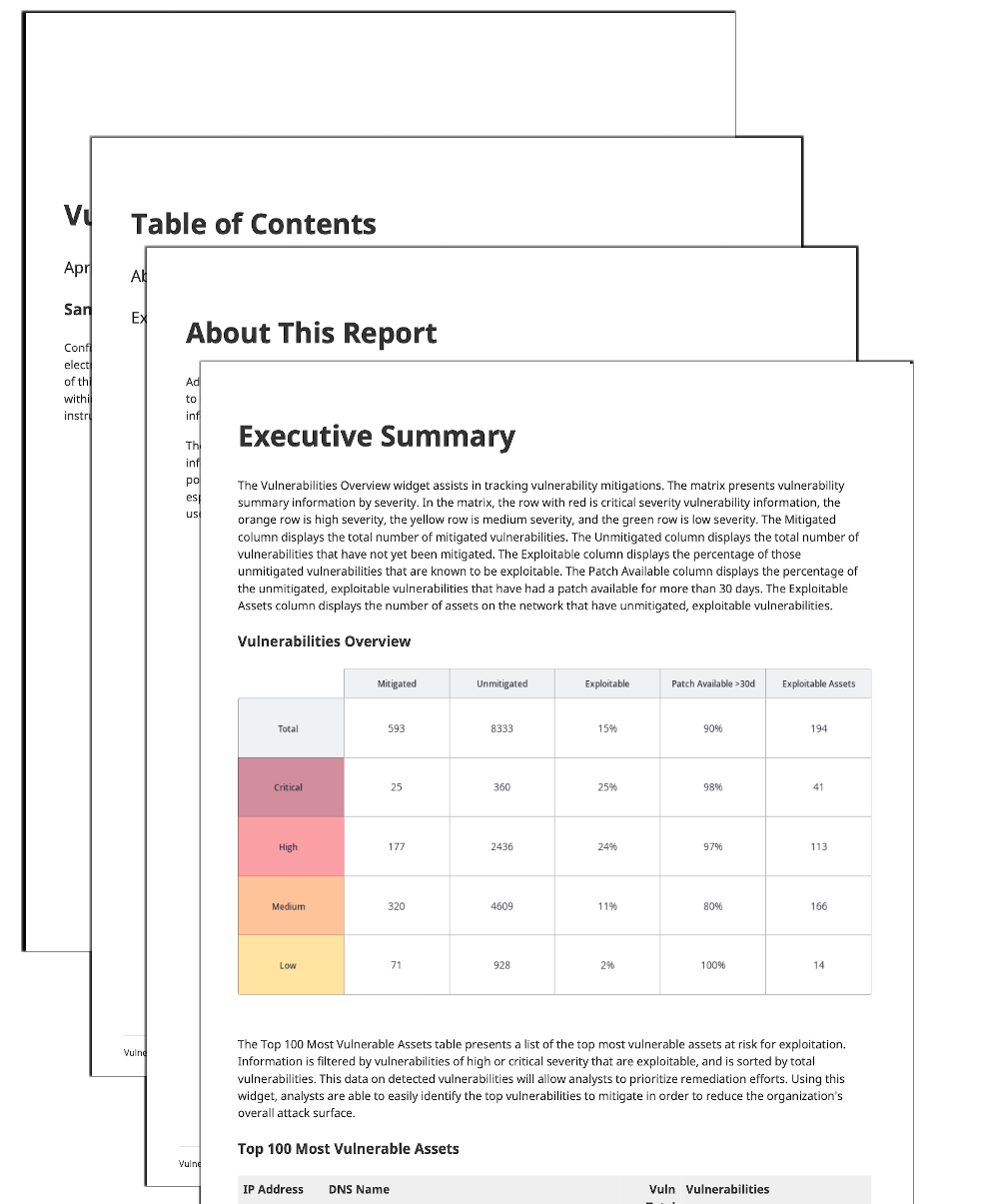 Vulnerability Management Report - Tenable.io Report | Tenable®